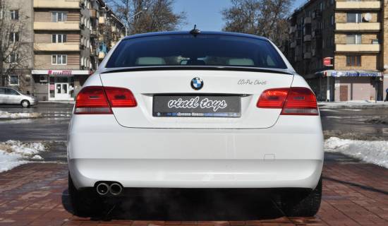 BMW E92 white matte